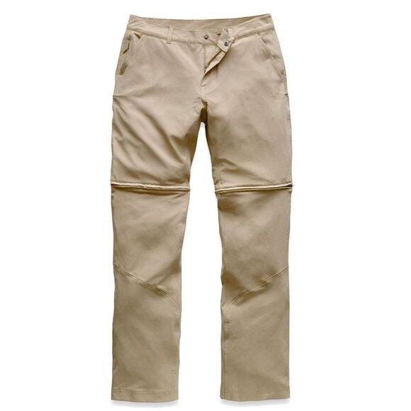 North Face Paramount 2.0 Convertible Pants Womens Sz 6 Beige 3-in-1 Hiking - Picture 1 of 16